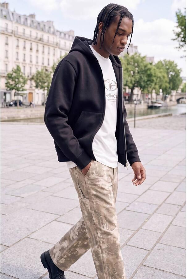 Jack & jones relaxed fit sweatjack met tweewegritssluiting - Foto 3
