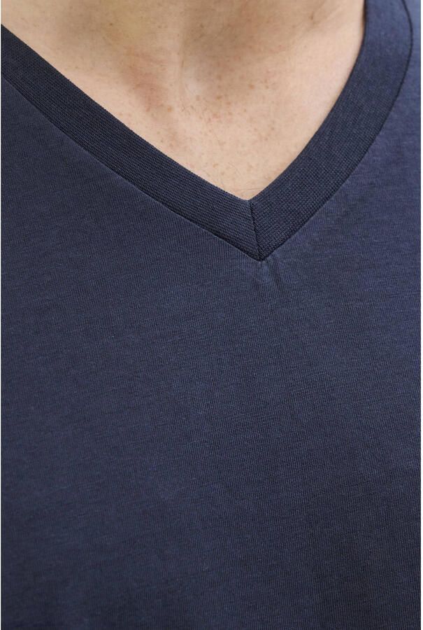 JACK & JONES CORE regular T-shirt donkerblauw - Foto 2