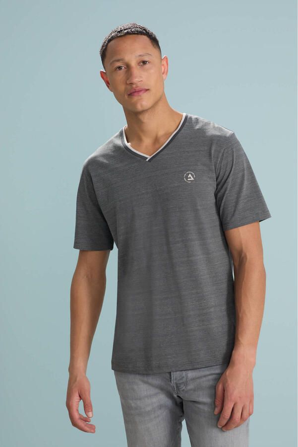 Jack & jones Core Contrast V-neck Shirt Heren - Foto 4
