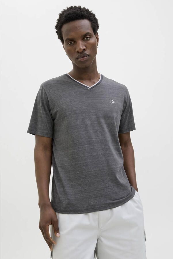 Jack & jones Core Contrast V-neck Shirt Heren