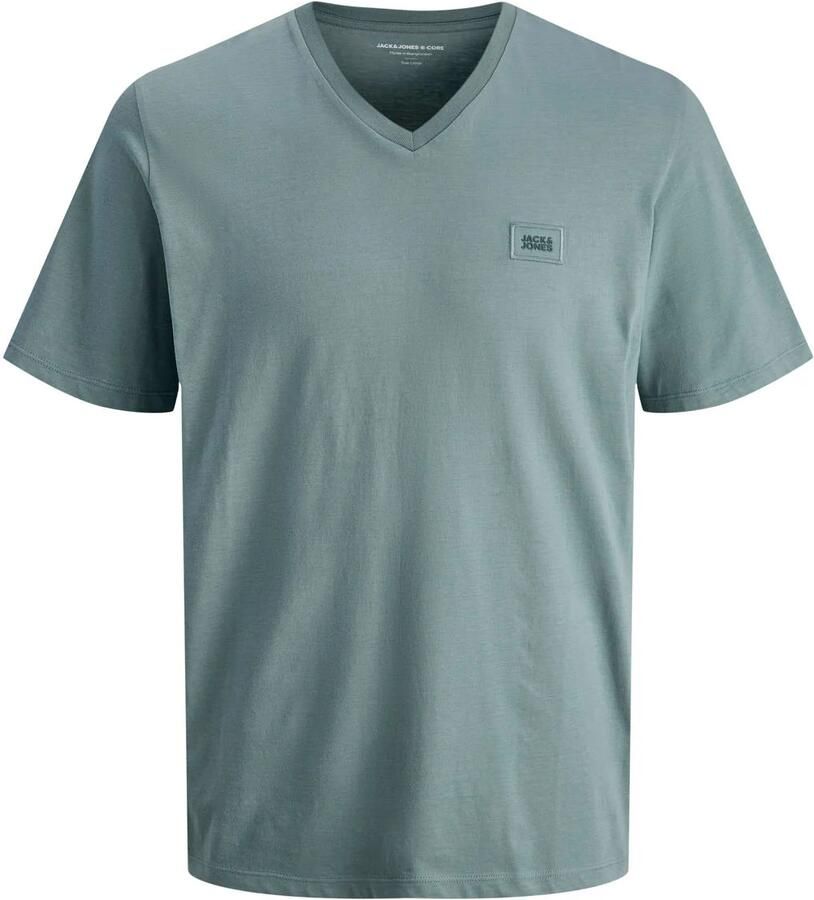 JACK & JONES CORE regular T-shirt grijsgroen - Foto 2