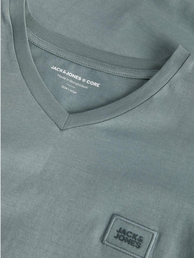 JACK & JONES CORE regular T-shirt grijsgroen