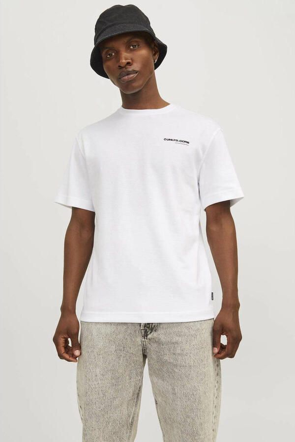 Jack & Jones Shirt met ronde hals JCOAERO PRINT TEE SS CREW NECK NOOS - Foto 2