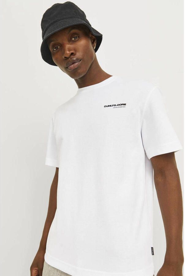 Jack & Jones Shirt met ronde hals JCOAERO PRINT TEE SS CREW NECK NOOS