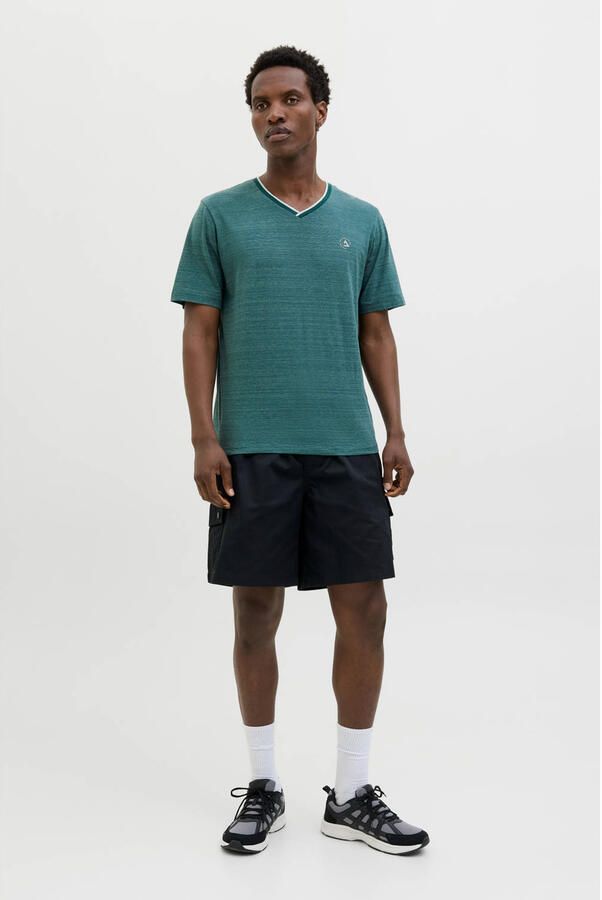 Jack & jones Core Contrast V-neck Shirt Heren - Foto 2