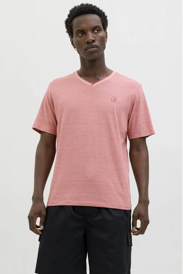 Jack & jones Core Contrast V-neck Shirt Heren