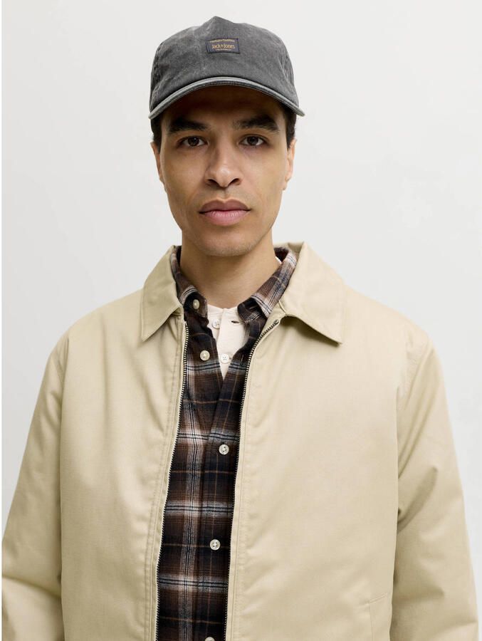 JACK & JONES denim pet JACFRAME grijs