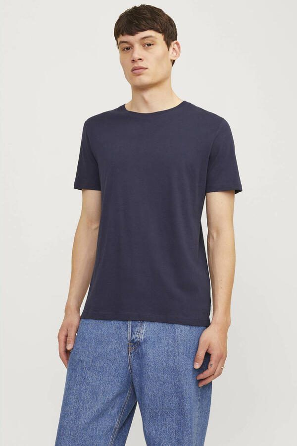 Jack & Jones Shirt met ronde hals JJEORGANIC BASIC TEE SS O-NE 3PK MP NOOS (set 3-delig) - Foto 3