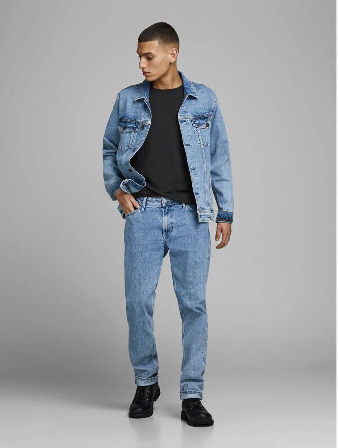 Jack & Jones Shirt met ronde hals JJEORGANIC BASIC TEE SS O-NECK NOOS