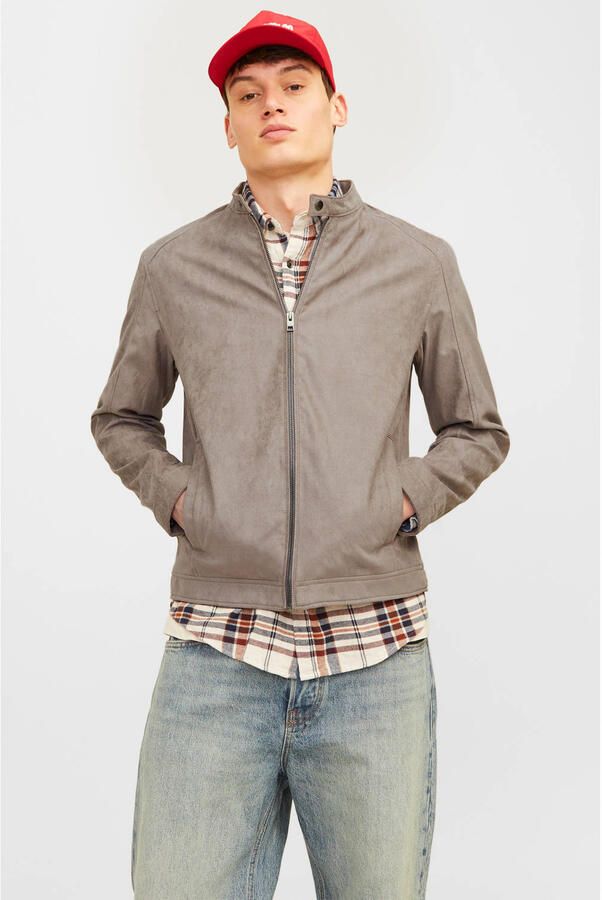 Jack & Jones Imitatieleren jack JJEDYLAN CLEAN JACKET NOOS - Foto 2