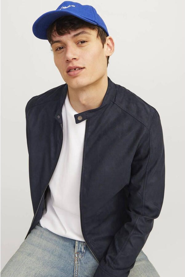 Jack & Jones Imitatieleren jack JJEDYLAN CLEAN JACKET NOOS