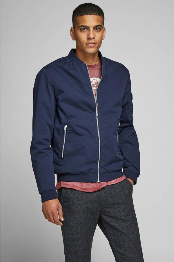Jack & Jones Blouson JJERUSH met opstaande kraag en zakken met ritssluiting - Foto 2