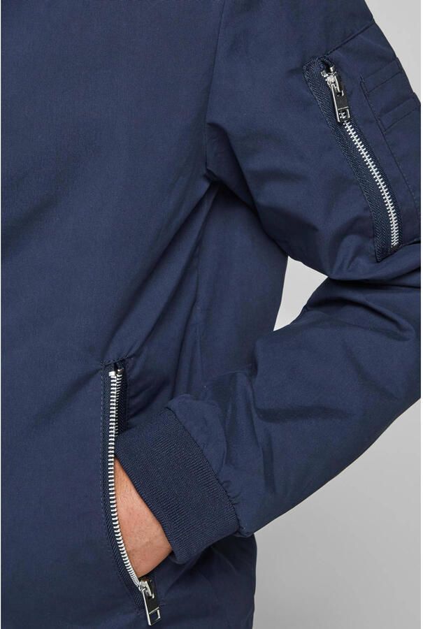 Jack & Jones Blouson JJERUSH met opstaande kraag en zakken met ritssluiting