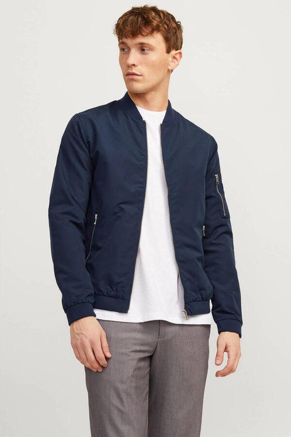 Jack & Jones Blouson JJERUSH met opstaande kraag en zakken met ritssluiting - Foto 4