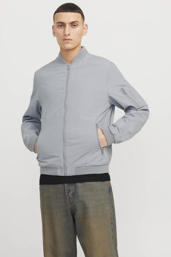 Jack & Jones Blouson JJERUSH met opstaande kraag en zakken met ritssluiting