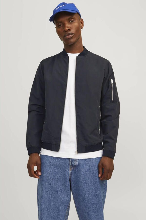 Jack & Jones Blouson JJERUSH met opstaande kraag en zakken met ritssluiting - Foto 3