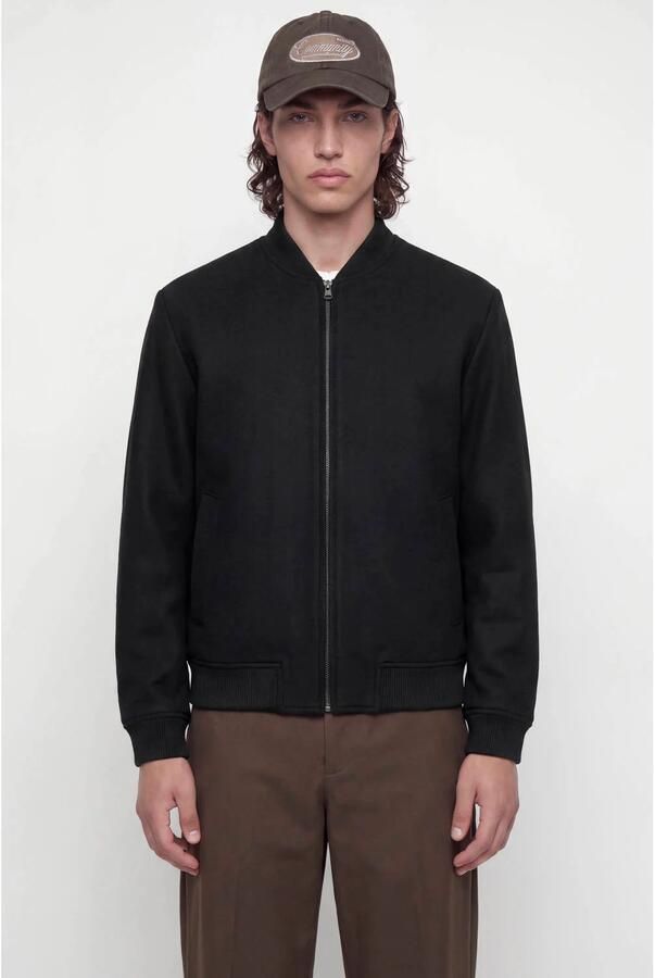 JACK & JONES ESSENTIALS bomberjack zwart