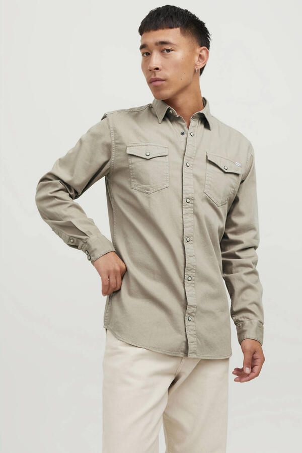 Jack & Jones Jeans overhemd JJESHERIDAN in workwear-stijl met robuuste katoenkwaliteit - Foto 2