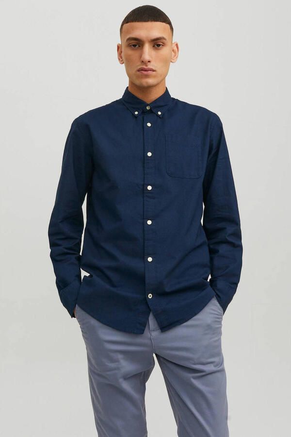Jack & jones Overhemd Lange Mouw Jack & Jones JJEOXFORD SHIRT LS