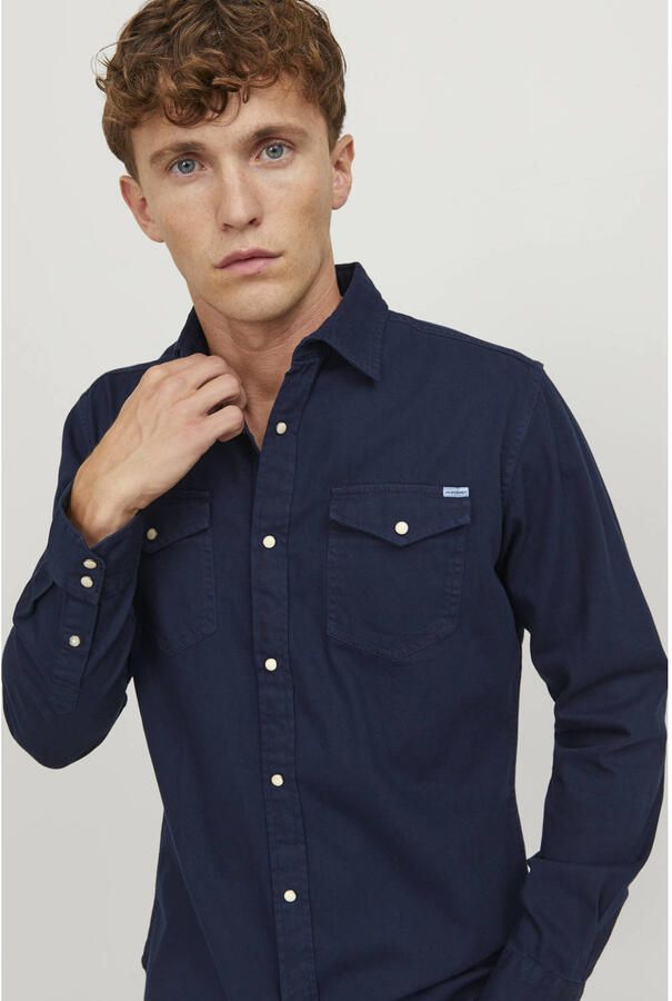 Jack & Jones Jeans overhemd JJESHERIDAN in workwear-stijl met robuuste katoenkwaliteit - Foto 2