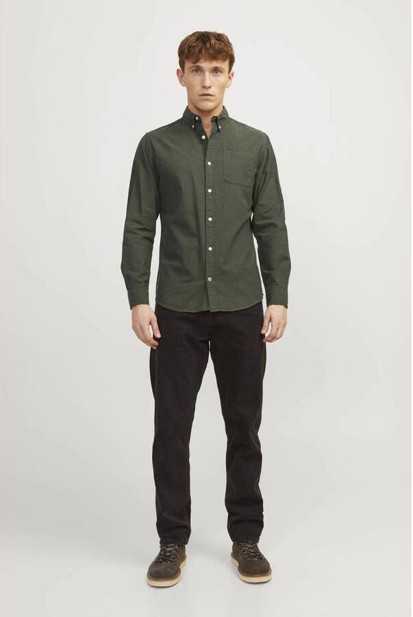 Jack & jones Overhemd Lange Mouw Jack & Jones JJEOXFORD SHIRT LS - Foto 3