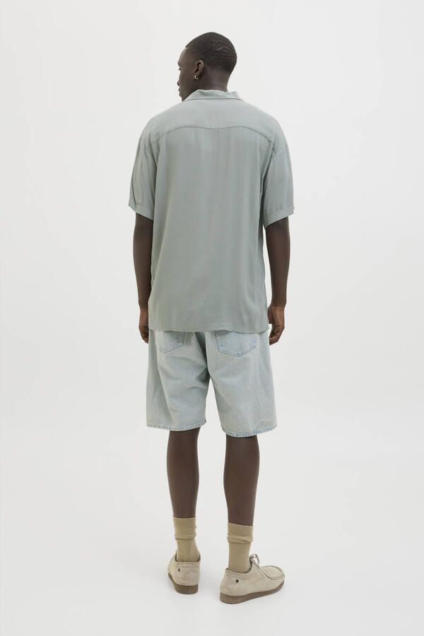 Jack & Jones Overhemd met korte mouwen JJEJEFF SOLID RESORT SHIRT S S SN