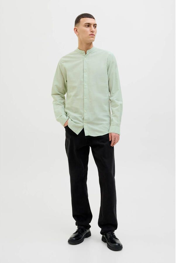 Jack & Jones Overhemd met lange mouwen JJEBREEZE BAND SHIRT LS SN - Foto 2