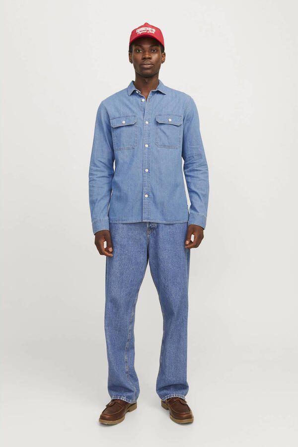 Jack & Jones Overhemd met lange mouwen JJETRAVIS SHIRT LS NOOS - Foto 2