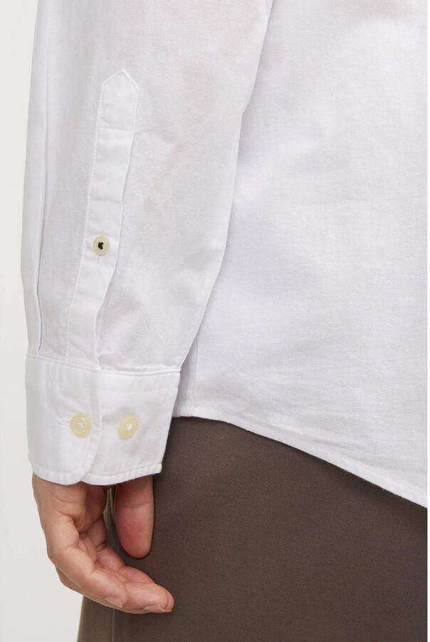 Jack & jones Casual Oxford Overhemd met Button-Down Kraag White Heren - Foto 2