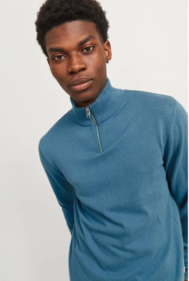 Jack & Jones Schipperstrui JJEEMIL KNIT HALF ZIP NOOS - Foto 3