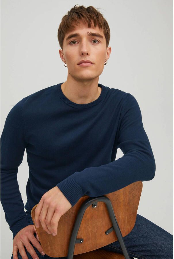 Jack & Jones Trui met ronde hals JJEBASIC met ronde hals ideaal voor werk en vrije tijd