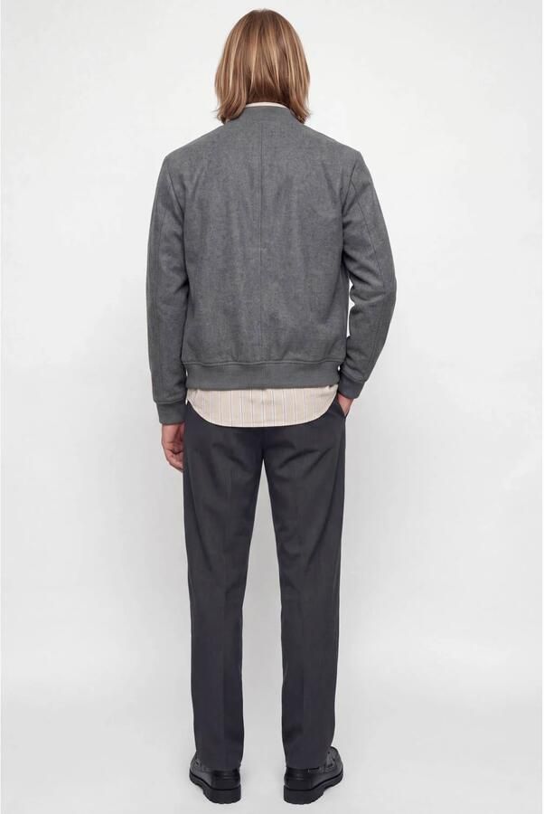 Jack & jones relaxed fit bomberjack met opstaande kraag model 'JAMES' - Foto 3