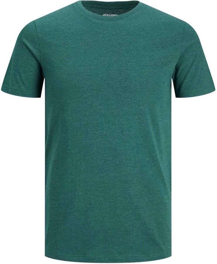 Jack & Jones Shirt met ronde hals JJEORGANIC MELANGE TEE SS O-NECK NOOS