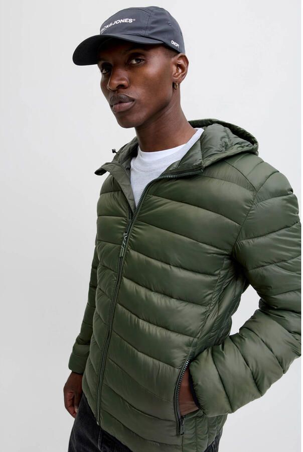 Jack & Jones Gewatteerde jas JJEBRADLEY LIGHT PUFFER HOOD NOOS