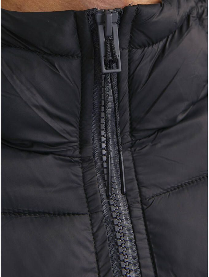 JACK & JONES ESSENTIALS gewatteerde jas JJESPRINT asphalt - Foto 3