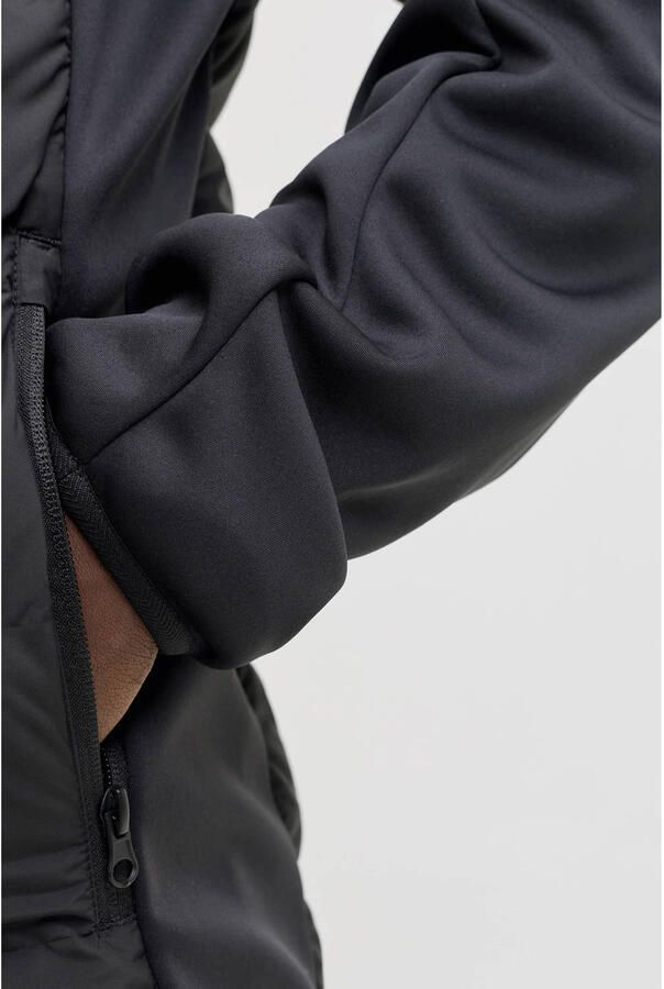JACK & JONES ESSENTIALS gewatteerde jas zwart - Foto 2