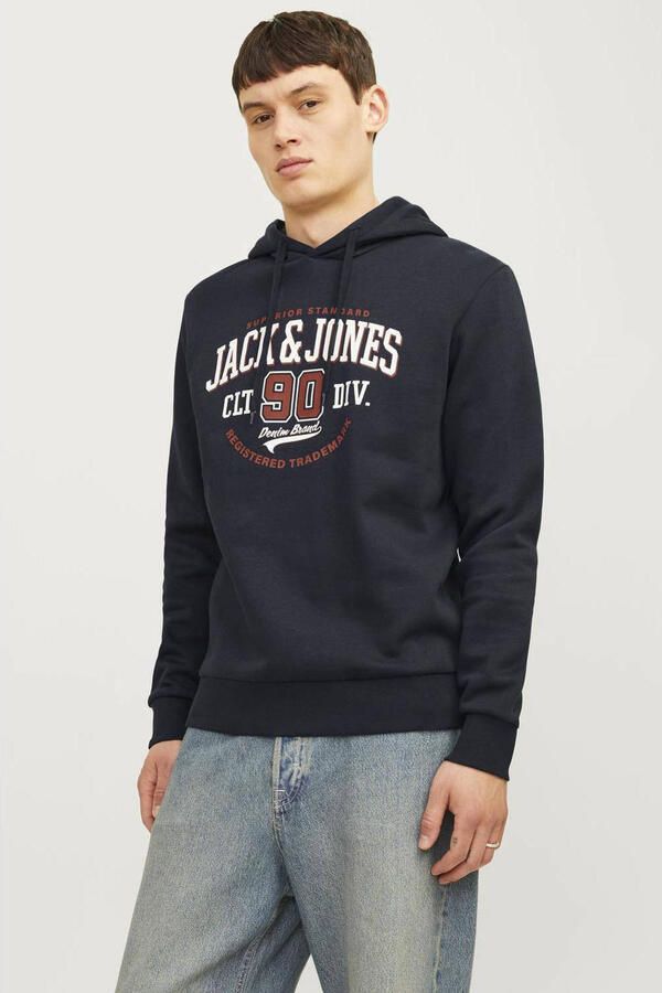 Jack & Jones Hoodie JJELOGO SWEAT HOOD 2 COL 24 25 NOOS - Foto 2