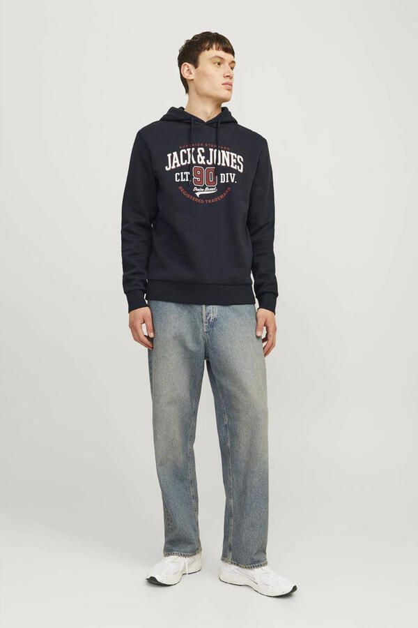 Jack & Jones Hoodie JJELOGO SWEAT HOOD 2 COL 24 25 NOOS