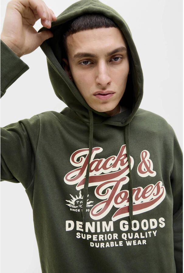 Jack & Jones Hoodie JJELOGO SWEAT HOOD 2 COL 25 26 NOOS