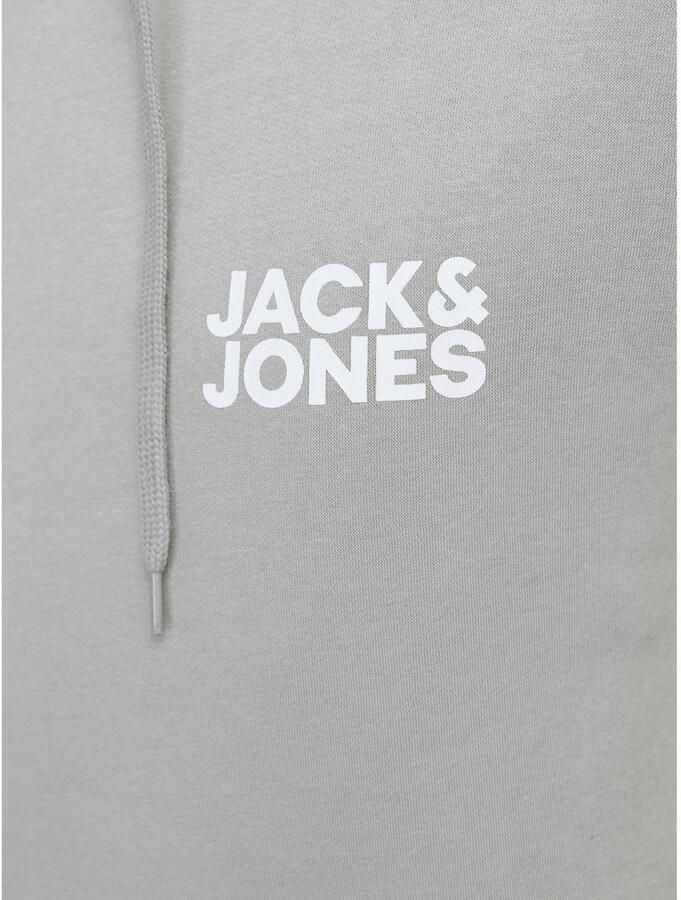 Jack & jones Hoodie met labelprint en kangoeroezak