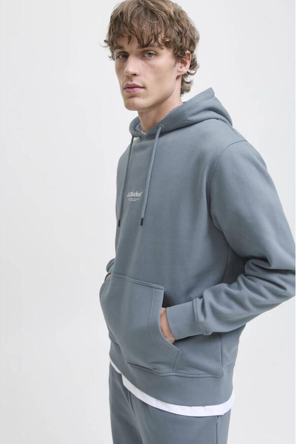 Jack & jones Hoodie met labelprint model 'SOHO' - Foto 1