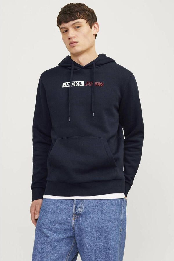 Jack & Jones Hoodie JJECORP LOGO SWEAT HOOD PLAY NOOS