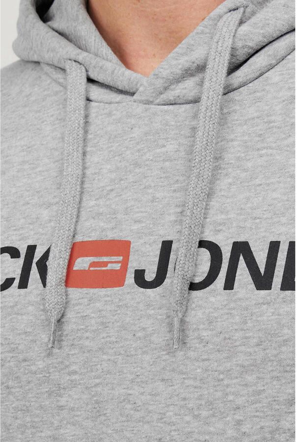 Jack & Jones Hoodie JJECORP Hoodie met logo en hoog draagcomfort bedrukt casual regular fit katoenmix ronde hals - Foto 3