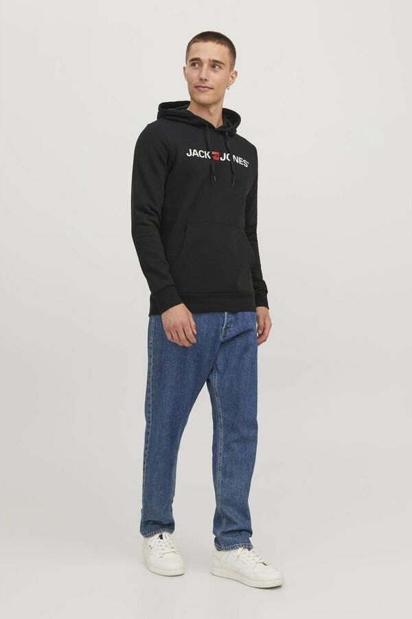 Jack & Jones Hoodie JJECORP Hoodie met logo en hoog draagcomfort bedrukt casual regular fit katoenmix ronde hals - Foto 3