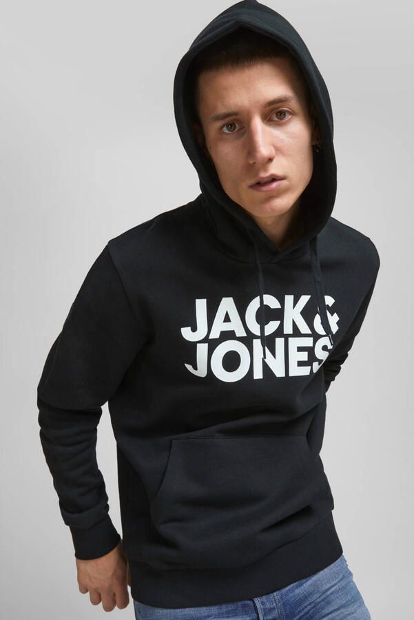 Jack & Jones Hoodie JJECORP LOGO SWEAT HOOD 2PK MP NOOS (2-delig Set van 2)
