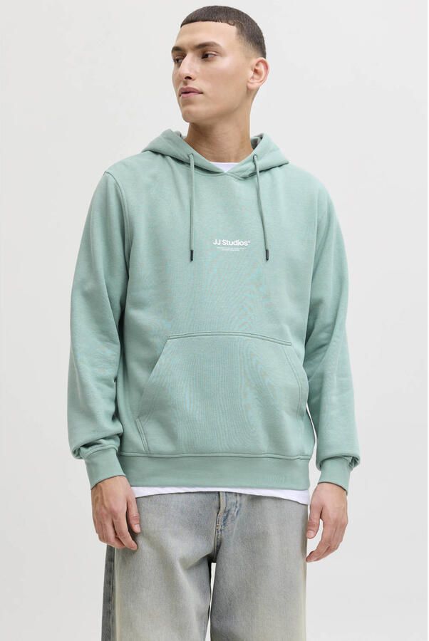 JACK & JONES ESSENTIALS hoodie turquoise