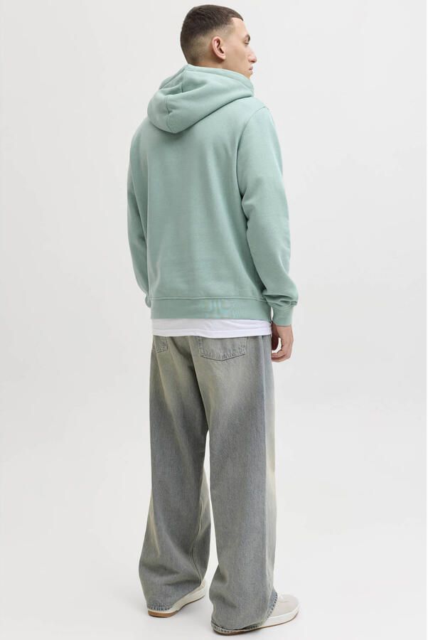 JACK & JONES ESSENTIALS hoodie turquoise - Foto 3