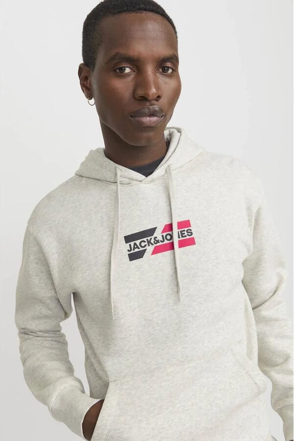 Jack & Jones Hoodie JJECORP GRAPHIC SWEAT HOOD NOOS