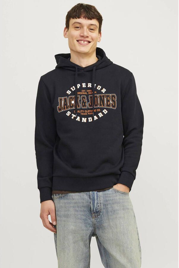 Jack & Jones Hoodie JJELOGO SWEAT HOOD 2 COL 24 25 NOOS - Foto 2