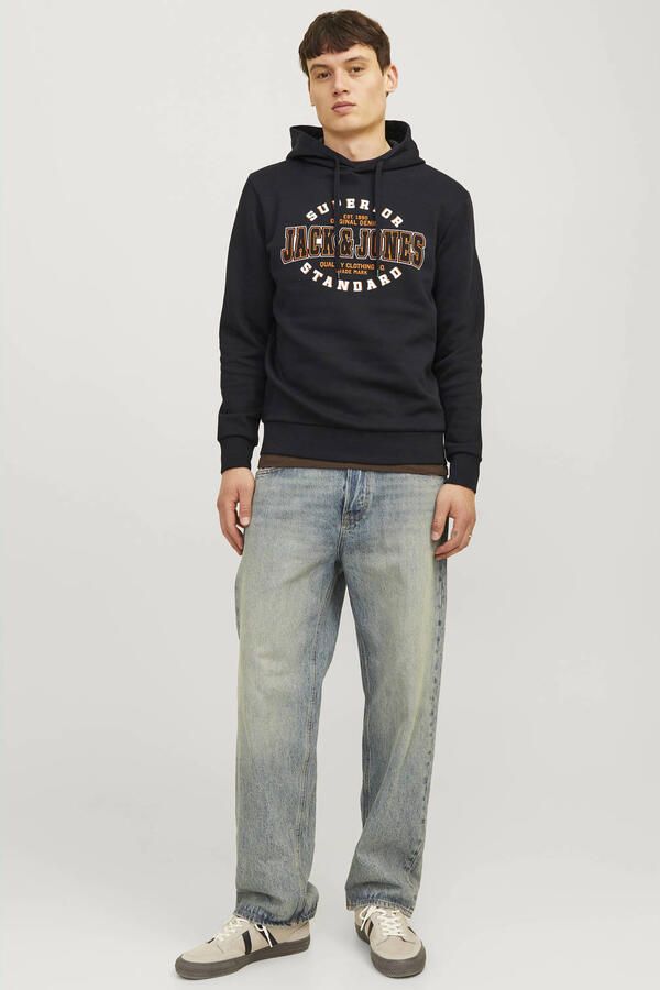 Jack & Jones Hoodie JJELOGO SWEAT HOOD 2 COL 24 25 NOOS - Foto 3
